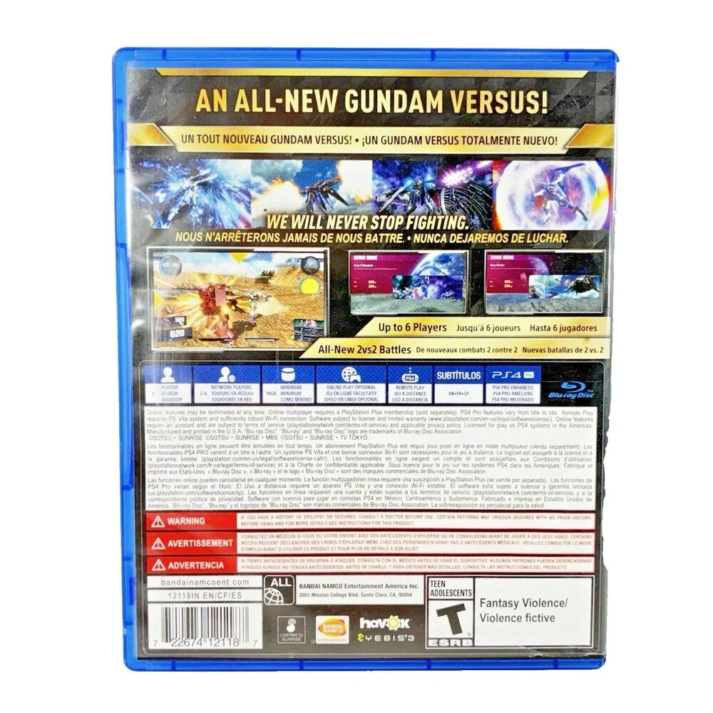 Gundam Versus PlayStation 4 Bandai Namco 2017 Tested